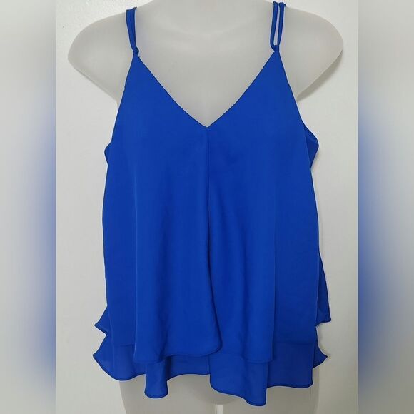 Amanda Uprichard Women's Spaghetti Strap V-Neck tank top size S - Picture 1 of 6
